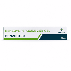 Benzoster Alister гель з бензоїл пероксидом 2,5% для шкіри з акне, 30 г