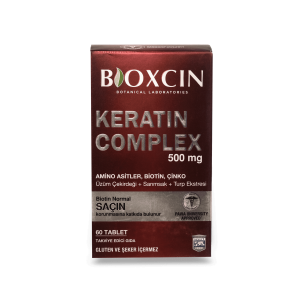 Кератиновий комплекс вітамінів Біоксин Bioxcin Keratin Complex Vitamin 60 таблеток 500 мг